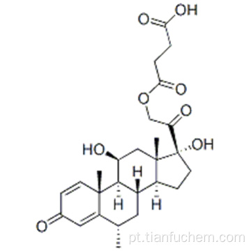 Hemisuccinato de metilprednisolona CAS 2921-57-5